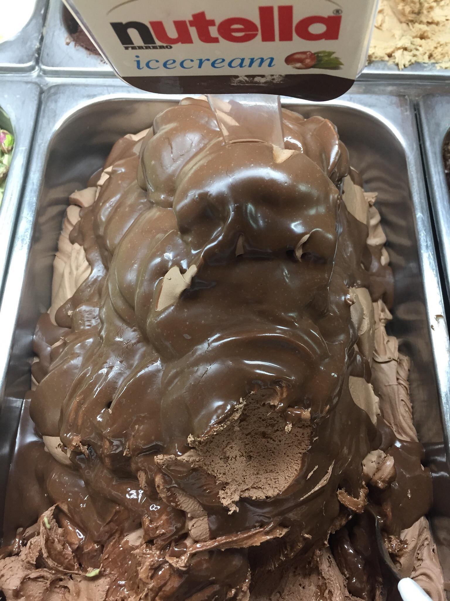 Gelato alla Nutella